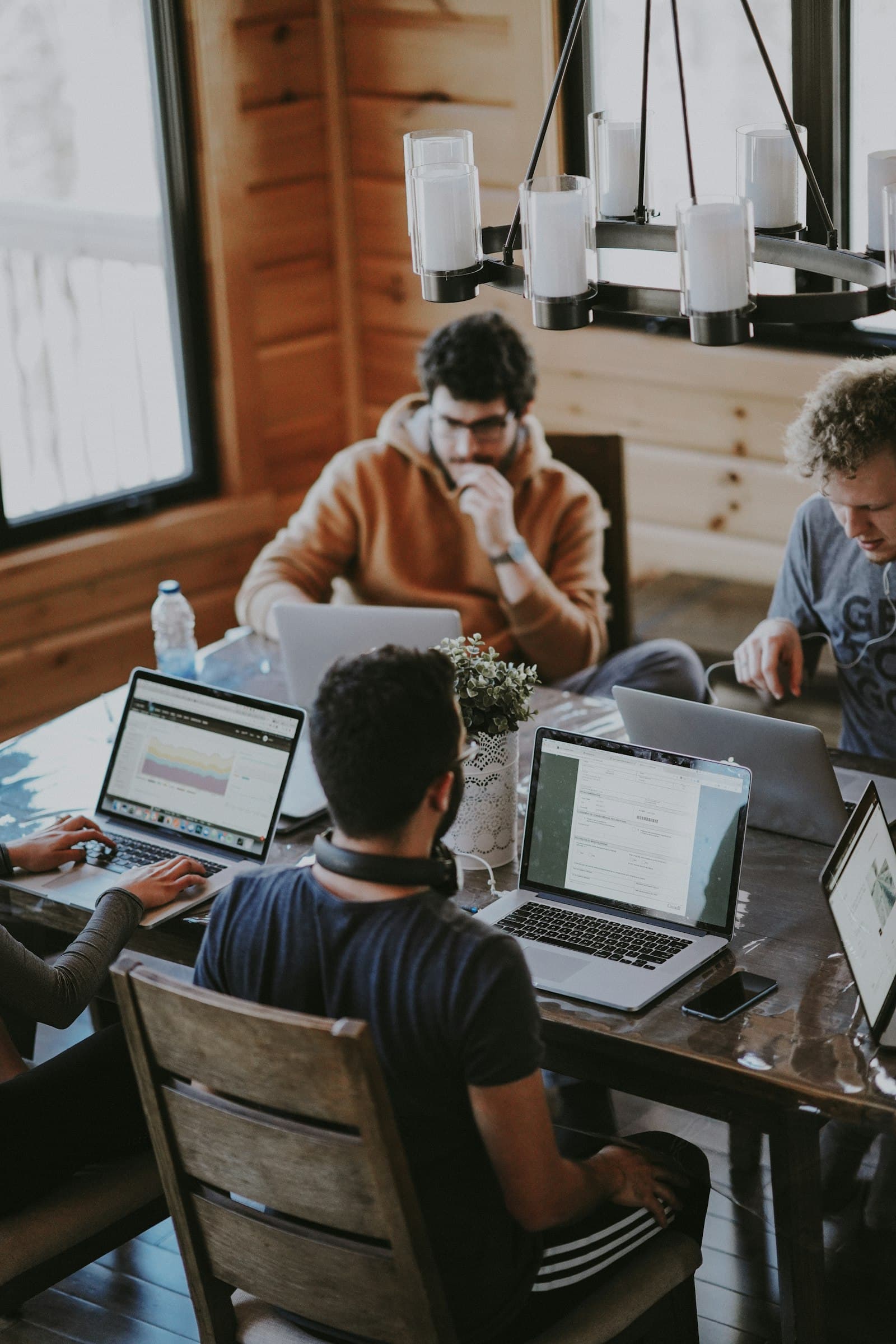 The TrueSpace team working together